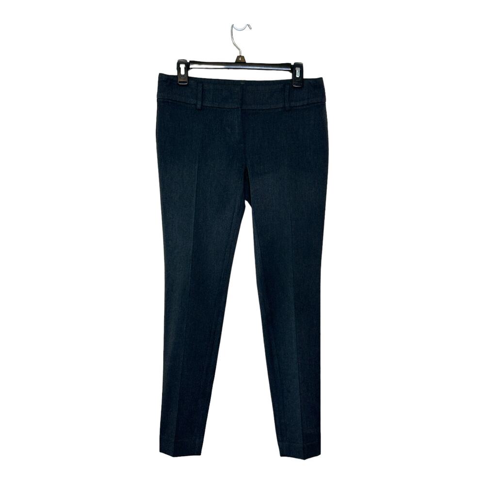 Ann Taylor gray flat front pants size 2